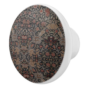 Pomo De Cerámica Arte decorativo William Morris patrón Trent