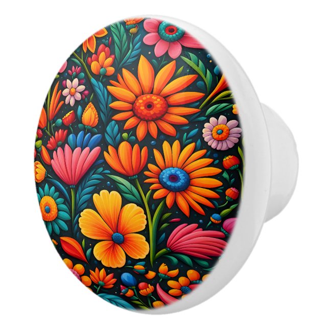 Pomo De Cerámica Arte mexicano (Derecha)