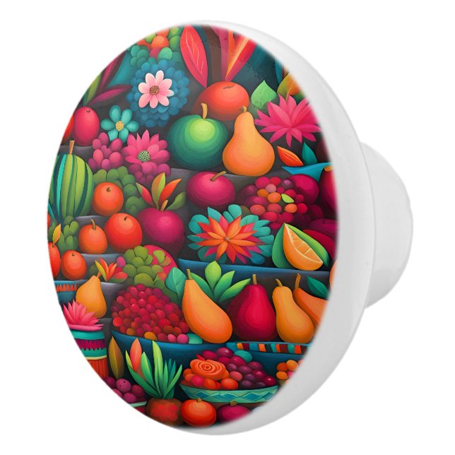 Pomo De Cerámica Arte mexicano (Derecha)