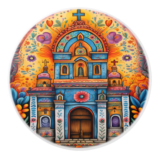 Pomo De Cerámica Arte mexicano (Anverso)