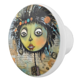 Pomo De Cerámica ArtLady 7 Encantador y afligido