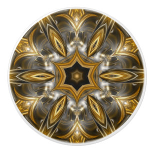 Pomo De Cerámica Avant - Garde ~ Diseño 001 ~ De La Crucible ~
