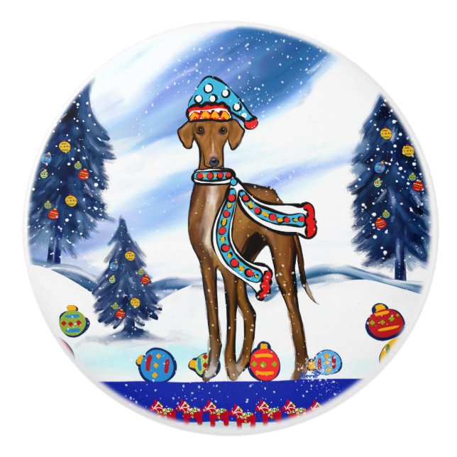 POMO DE CERÁMICA AZAWAKH (Anverso)