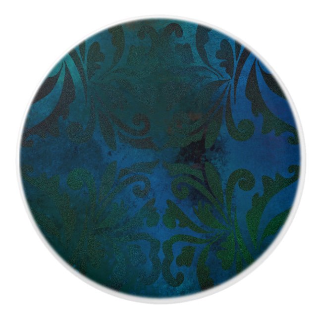 Pomo De Cerámica azul (Anverso)