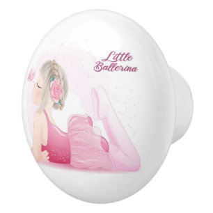 Pomo De Cerámica Ballerina Ceramic Knob