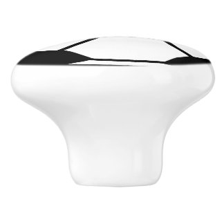 Pomo De Cerámica Balón de fútbol