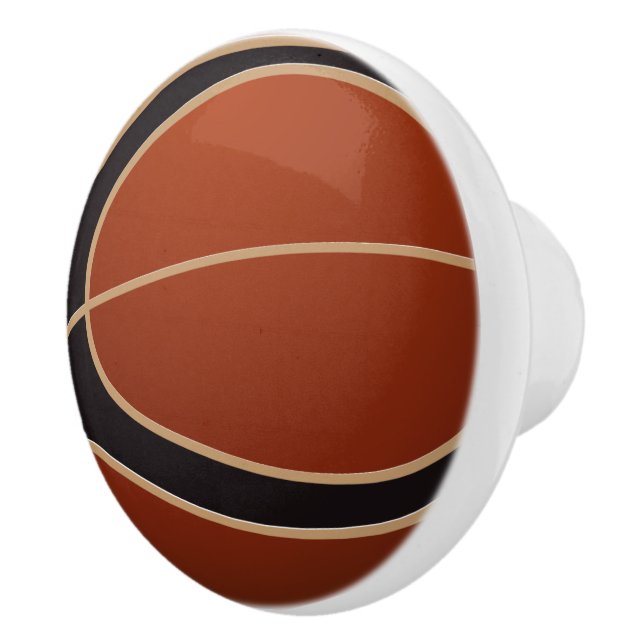 Pomo De Cerámica Baloncesto (Derecha)