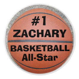 Pomo De Cerámica Baloncesto All Star Name Ceramic Knob