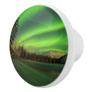 Pomo De Cerámica Banded Aurora