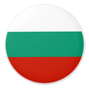 Pomo De Cerámica Bandera de Bulgaria