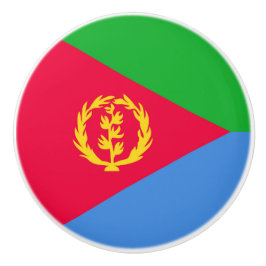 Pomo De Cerámica Bandera de Eritrea
