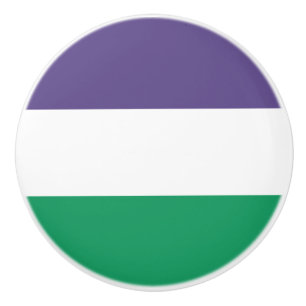 Pomo De Cerámica Bandera de fragmento