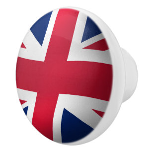 Pomo De Cerámica BANDERA DE Guay UNION JACK UK