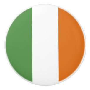 Pomo De Cerámica Bandera de Irlanda