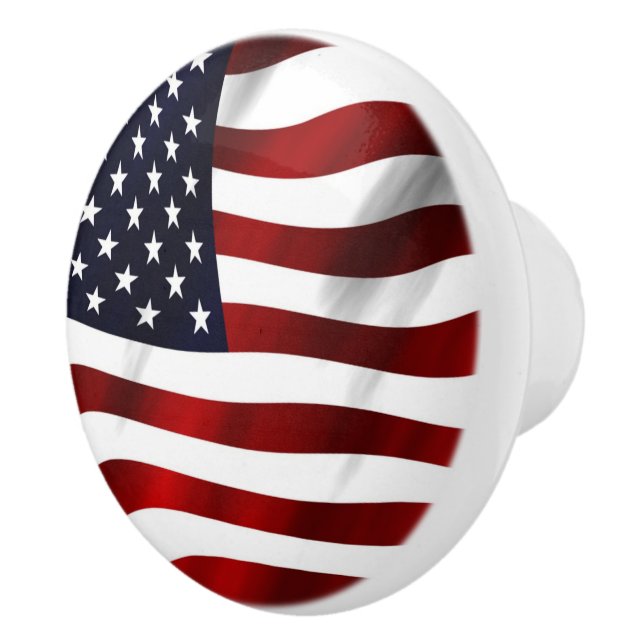 POMO DE CERÁMICA BANDERA DE LOS ESTADOS UNIDOS DE AMÉRICA (Derecha)