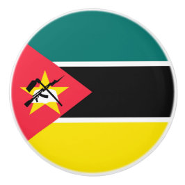 Pomo De Cerámica Bandera de Mozambique