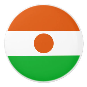 Pomo De Cerámica Bandera de Níger