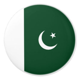 Pomo De Cerámica Bandera de Pakistán