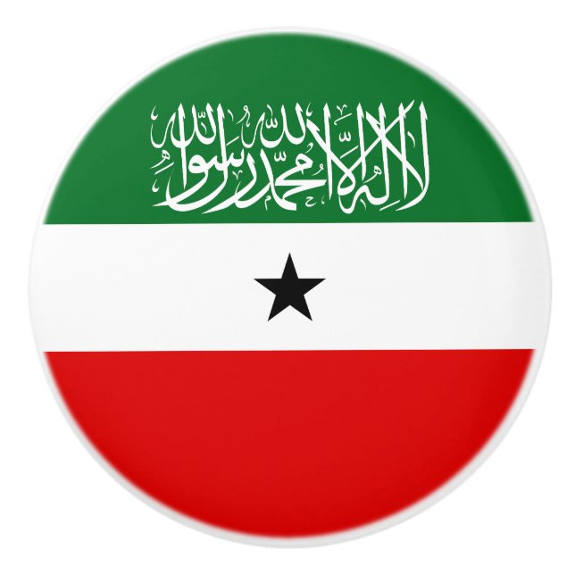 Pomo De Cerámica Bandera de Somalilandia (Anverso)