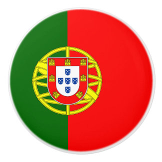 Pomo De Cerámica Bandera del botón de cerámica de Portugal