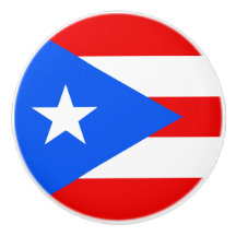 Bandera del botón de Puerto Rico