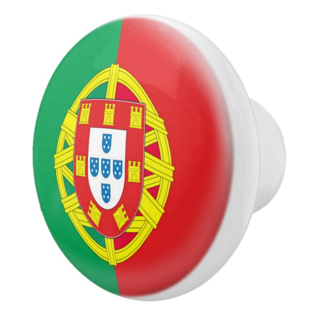 Pomo De Cerámica Bandera del portugués de Portugal (Derecha)