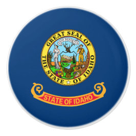 Pomo De Cerámica Bandera estatal de Idaho