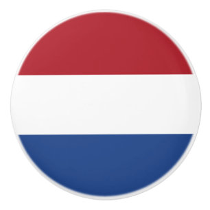 Pomo De Cerámica Bandera holandesa