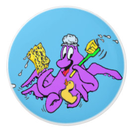 Pomo De Cerámica Baño Octopus Personalizable Extracción de cerámica