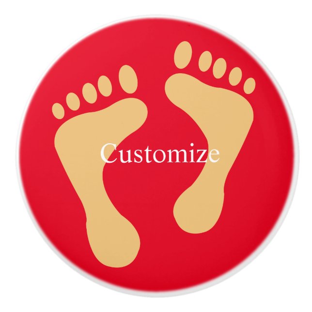 Pomo De Cerámica Barefoot Beach Bum Thunder_Cove  (Anverso)