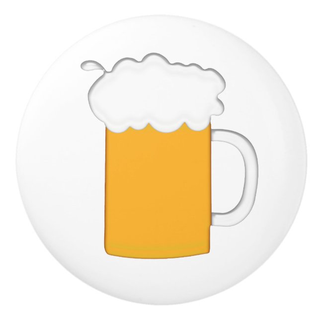 Pomo De Cerámica Beer Mug (Anverso)