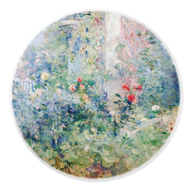 Pomo De Cerámica Berthe Morisot - El jardín de Bougival (Anverso)
