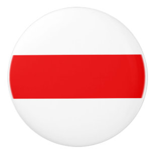 Pomo De Cerámica Bielorrusia símbolo de la bandera símbolo de la re
