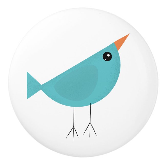 Pomo De Cerámica Birdy (Anverso)