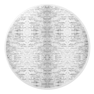 Pomo De Cerámica Blanco, como en Birch Bark Photo
