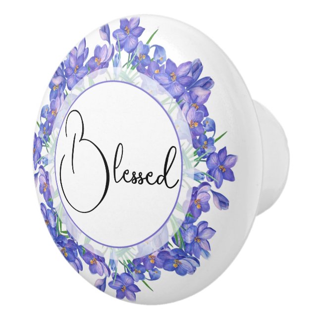 Pomo De Cerámica Blessed (Derecha)