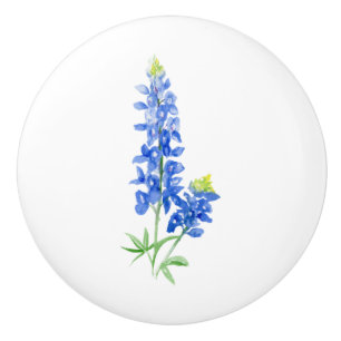 Pomo De Cerámica Bluebonnet