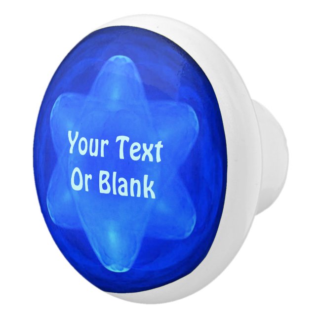 Pomo De Cerámica Bluestar Fractal (Derecha)