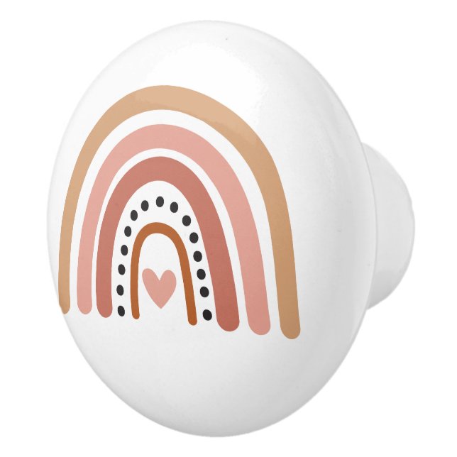 Pomo De Cerámica Boho Rainbow Ceramic Knob (Derecha)