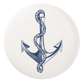 Pomo De Cerámica Bote de la Casa del Lago Anchor Náutico de la Mari