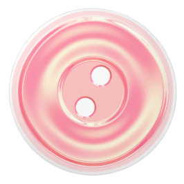 Pomo De Cerámica Botón de cerámica de costura clásico rosado del