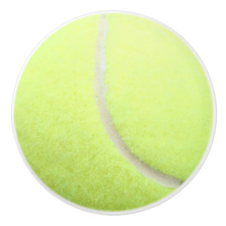 Pomo De Cerámica Botón de cerámica de la pelota de tenis