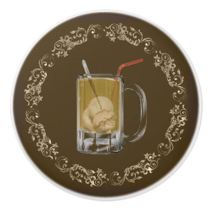 Pomo De Cerámica Botón de cerámica del flotador de cerveza de ra