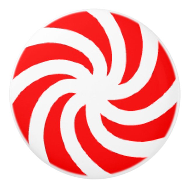 Pomo De Cerámica Botón de cerámica grande del caramelo de (Anverso)