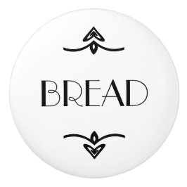 Pomo De Cerámica Botón de la caja del pan