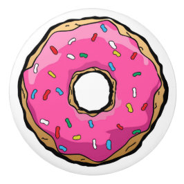 Pomo De Cerámica Botón del gabinete del buñuelo