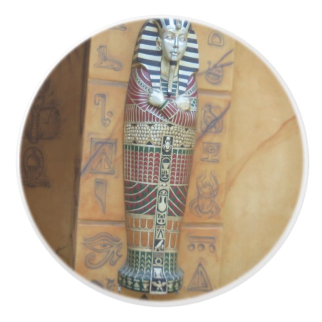 POMO DE CERÁMICA BOTÓN EGIPCIO DEL CAJÓN (Anverso)