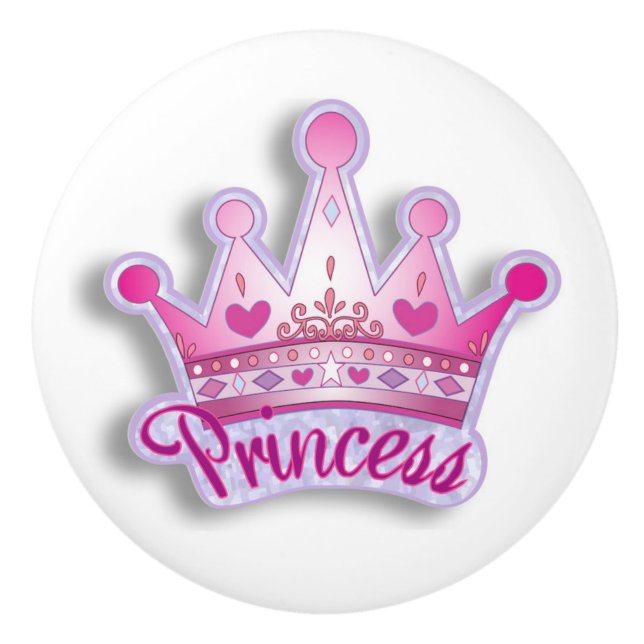 Pomo De Cerámica Botón/princesa de cerámica (Anverso)