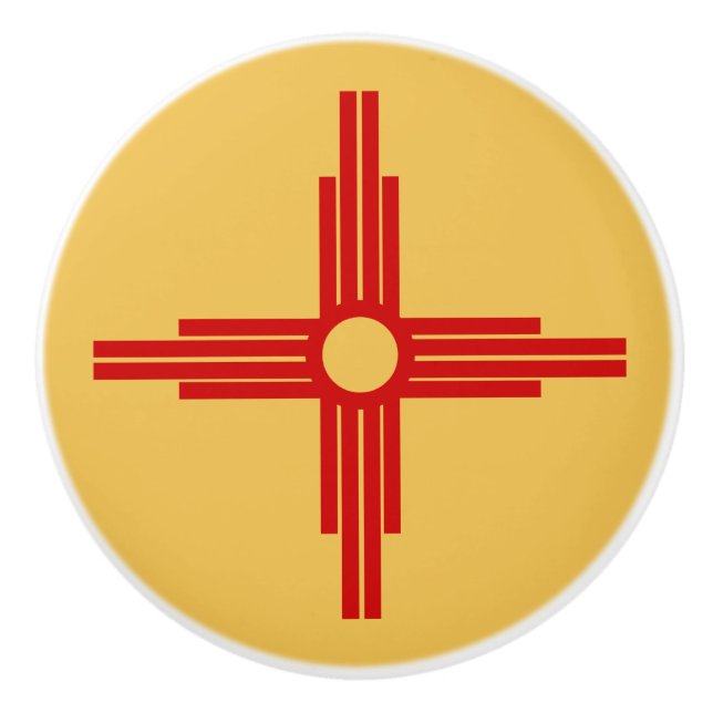 Pomo De Cerámica Botones de cerámica al sudoeste (Anverso)