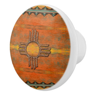 Pomo De Cerámica Botones de cerámica al sudoeste